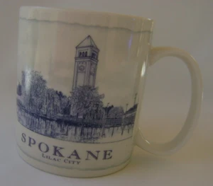 Starbucks Architectural Series City Spokane Becher Tasse 2007 18oz - Bild 1 von 7