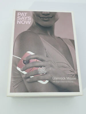 Glamrock Maus mit Swarovski Kristallen Special Edition Limitiert Pat Says Now - Bild 1 von 4