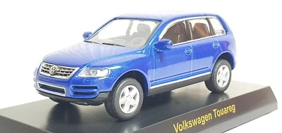 1/64 Kyosho VW Volkswagen TOUAREG синий литая модель автомобиля  - Изображение 1 из 3