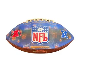Calcio NFL edizione limitata da collezione con loghi squadra e marchio Castrol - Foto 1 di 4