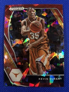 2021 #52 Kevin Durant Panini Prizm Draft Picks Red Cracked Ice - Foto 1 di 2