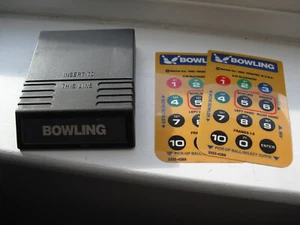Vintage 1980 Intellivision Bowling Video Game Cartridge with Overlays - Picture 1 of 1