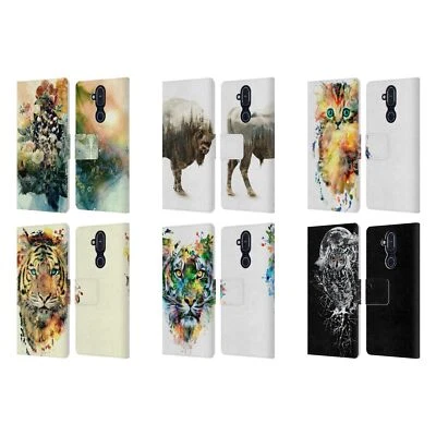 FUNDA BILLETERA LIBRO CUERO 2 ANIMALES RIZA PEKER OFICIAL PARA TELÉFONOS NOKIA Foto 1 de 4