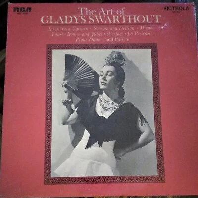The Art Of Gladys Swarthout, 1970 RCA Victrola Mono, New/Sealed Vinyl - Image 1 of 2