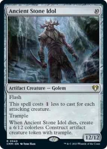 ANCIENT STONE IDOL 940 Commander Masters MTG Magic NM - Picture 1 of 1