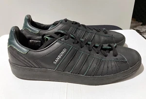 Adidas Campus ADV X Shin Sanbongi Black / Green Skate Shoes - Men's US 7 AU 6.5 - Picture 1 of 8