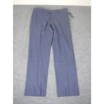 Pantalones de vestir Banana Republic elásticos ajustados azules para hombre 35x32 profesionales nuevos con etiquetas Foto 1 de 4