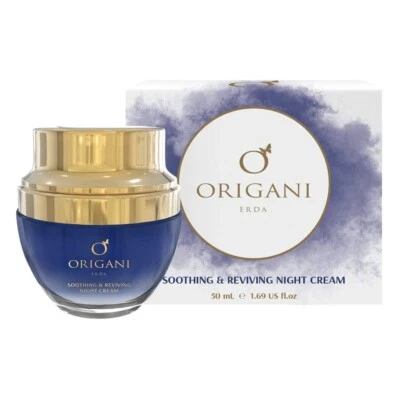Origani Soothing & Reviving Organic Night Cream Replenishing & Detoxifying 50ml - Image 1 of 4
