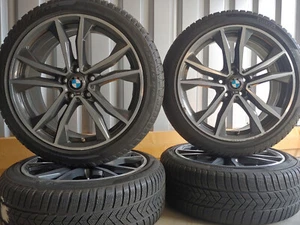 Orig BMW X1 F48 X2 F39 19 Zoll Winterräder M715 Felgen +6,3mm DOT19 Winterreifen - Bild 1 von 11