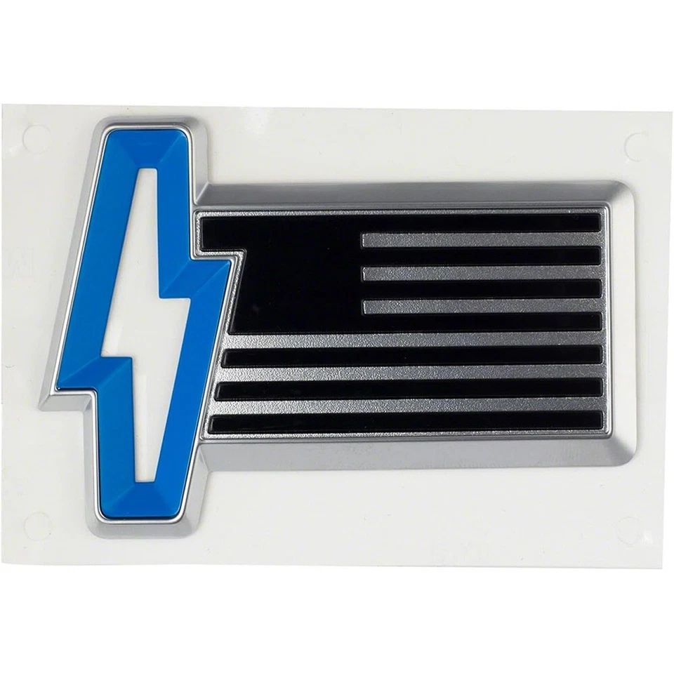 Insignia de bandera Lightning 2022+ puerta trasera Ford Lightning NL3Z-9942528-AB Foto 1 de 4