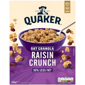 Quaker Oat Raisin Granola | 1x500g | Free Delivery - Picture 1 of 1