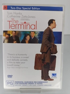 The Terminal DVD Tom Hanks Catherine Zeta Jones Stanley Tucci - Image 1 of 2