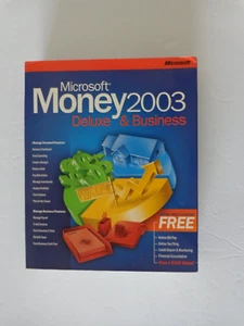 Microsoft Money 2003 Deluxe & Business For Windows - Picture 1 of 7
