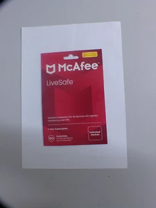 McAfee LiveSafe Software - 1 Jahr Lizenz Unbegrenzte Geräte All-in-One security - Bild 1 von 2