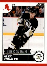 2010-11 Score Hockey Card Pick 501-658