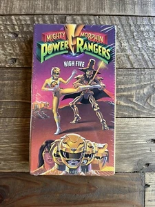 POWER RANGERS HIGH FIVE VHS SEALED 1993 Volume 2 MIGHTY MORPHIN POWER RANGERS - Picture 1 of 5