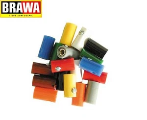 Manguitos redondos Brawa 3044, 2,5 mm, marrón (10 unidades) - NUEVOS + EMBALAJE ORIGINAL - Imagen 1 de 1