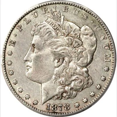 1878-CC MORGAN GRADED XF-40 by PCGS HOUSED IN GOLD SHEILD HOLDER **NICE** - Image 1 of 4