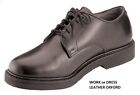 Leather Oxford Work Shoes Military Uniform EMT Police Firefighter Dress 5 to 15