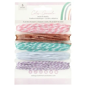 American Crafts Rainbow Avenue Trim Pack-5/Pkg 34025891 - Picture 1 of 6