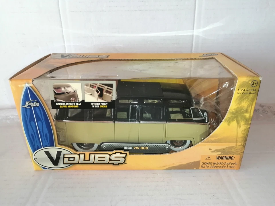 VOLKSWAGEN BUS 1962 JADA TOYS SCALA 1/24 - Immagine 1 di 1