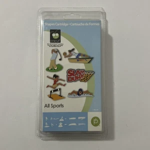 Cartuccia Cricut Craft Shapes - Tutti gli sport - Nuova - Foto 1 di 3