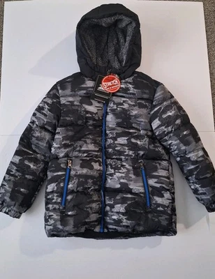 Zeroxposur Boys Small 6/7  Black Camo Warmest Winter Coat *NEW With Tags* - Image 1 of 3