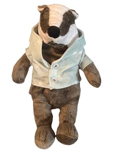 IKEA GRAVLING The BADGER 14" Stuffed Animal Plush, Removable Star Jacket - Picture 1 of 4