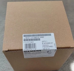 Siemens 6ES7 314-6BF02-0AB0 SIMATIC S7-300 CPU314C-2 PTP nuovo con scatola - Foto 1 di 4