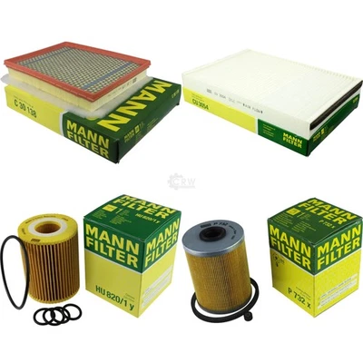 MANN-FILTER Inspección Set Para Opel Astra H Caravan 1.7 CDTi Vauxhall - Imagen 1 de 4