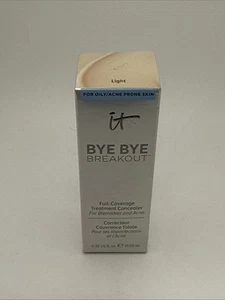 IT COSMETICS Bye Bye Breakout LIGHT Full Coverage Concealer BNIB (A6) - Picture 1 of 1
