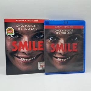 Smile (Blu-ray, 2022) w/ Slipcover - Horror - Imagen 1 de 9