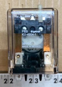 Tyco Electronics P&B Relay Coil,38VDC, P/N: KU-4904-1 - Picture 1 of 5