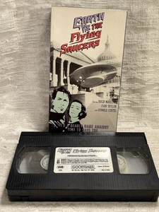 Earth Vs. The Flying Saucers VHS Columbia Pictures Goodtimes  Sci Fi  -- 8564 - Picture 1 of 7