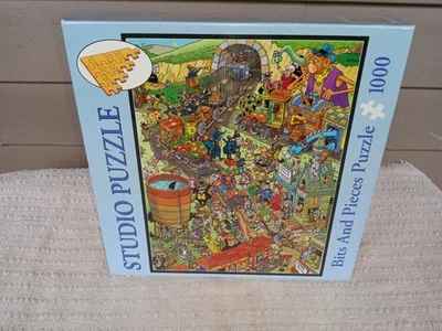 Brocas y piezas Len Epstein Mayhem At Gulch Thorpe Stn. Rompecabezas 1000 piezas Foto 1 de 4