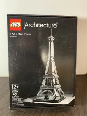 Lego Architecture: The Eiffel Tower (21019) 100% Complete With Box - Image 1 of 2