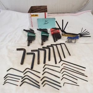 Lot of Assorted Allen/Hex Wrenches All Purpose Mixed Sizes LOT 481 - Picture 1 of 11