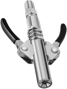 Fettpresse Kupplung 17000 PSI - Doppelgriff Schnellverschluss Fettspitzen Enden - Bild 1 von 11