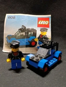 Lego Set 608 Taxi Minifigura Años 70 - Imagen 1 de 4