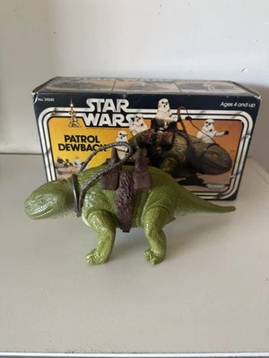 Figura de acción Star Wars Dewback Patrol Lizard 1979 Kenner Foto 1 de 4