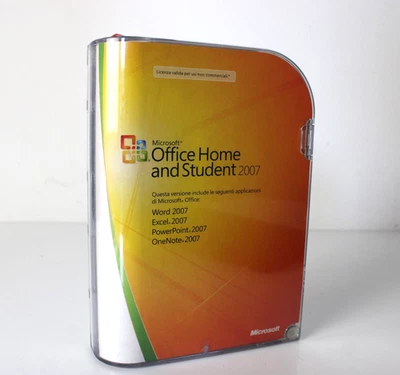 Microsoft Office Home and Student 2007 ITA Completo con CD e COA Licenza - Immagine 1 di 4