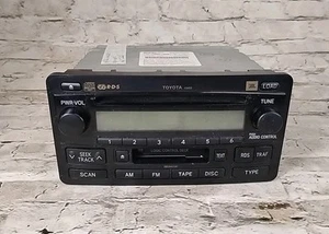 Toyota JBL AM FM Radio CD Cassette Player A56830 86120-0C140 - Tested - Picture 1 of 5