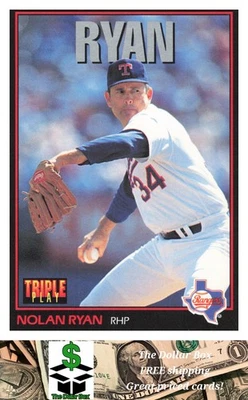 1993 Triple Play #96 Nolan Ryan - Texas Rangers - Image 1 of 2