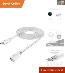 20 Fuß USB-C Verlängerungskabel - Langlebiger Stecker zu Buchse für Zuverlässigkeit - Bild 1 von 11