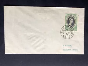 Stamp First Day Issue Cover Aden 2 June 1953 Coronation of QEII - Picture 1 of 2