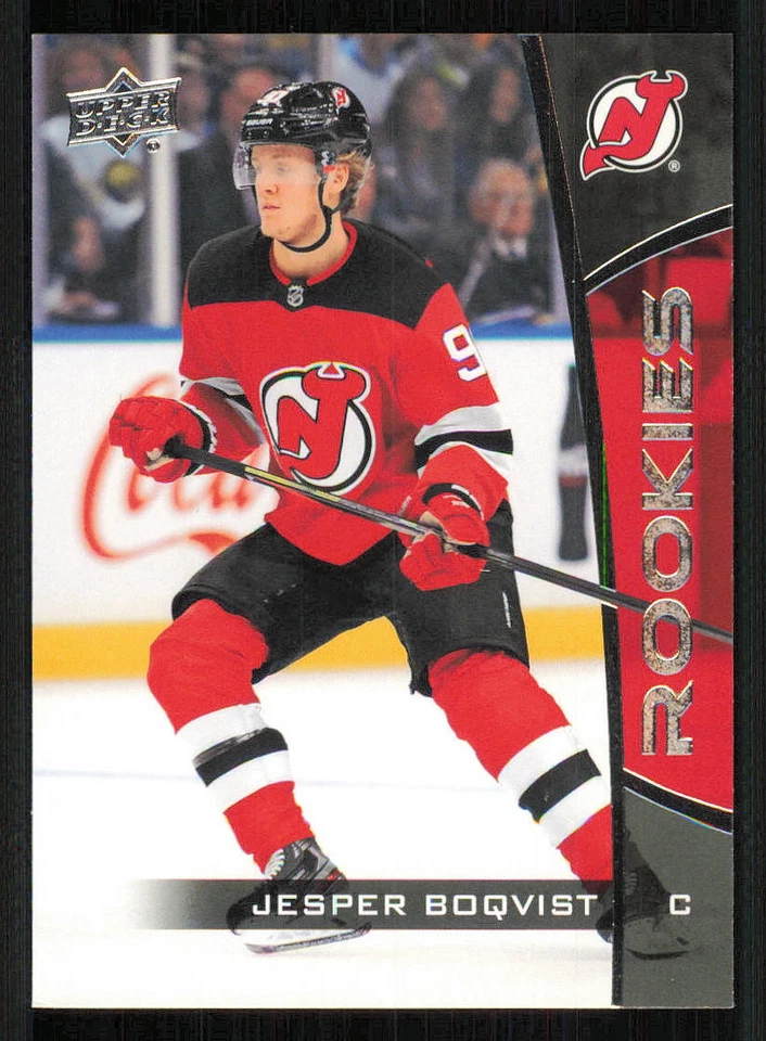 2019-20 Upper Deck Rookies Box Set #24 Jesper Boqvist - Image 1 of 2