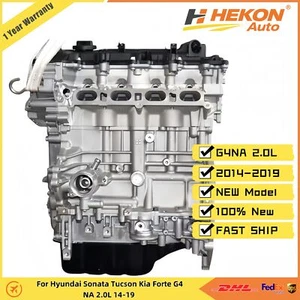 Long Cylinder Block Assembly For Hyundai Sonata Tucson Kia Forte G4NA 2.0L 14-19 - Picture 1 of 5