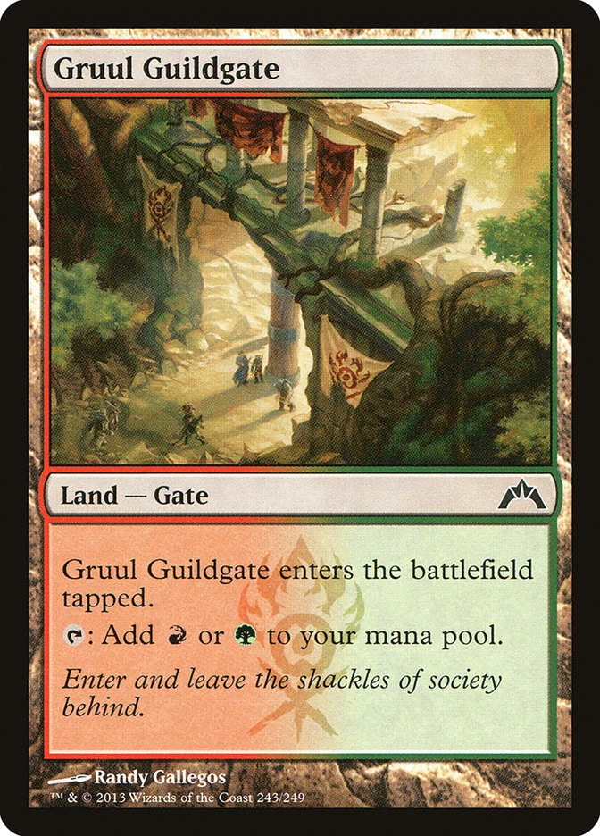 Gruul Guildgate (243) Gatecrash GTC MTG Magic - Image 1 of 1