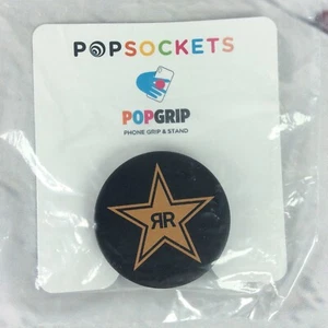 Popsocket PopGrip Phone Stand Rock Star Energy Drink Promo Black Gold Star Logo - Imagen 1 de 6