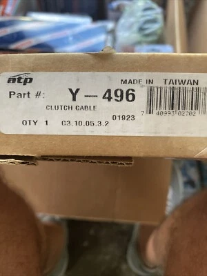 Cable de embrague ATP Y-496 para 86-88 Suzuki Samurai Foto 1 de 2